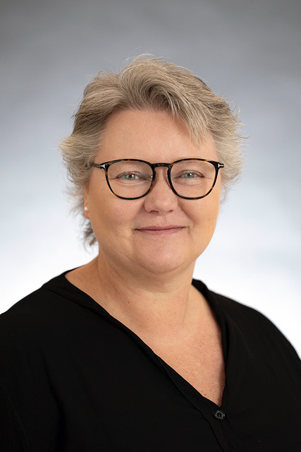 Helle Simonsen i klinikken midt i Slagelse. Foto: Henny Ferrold